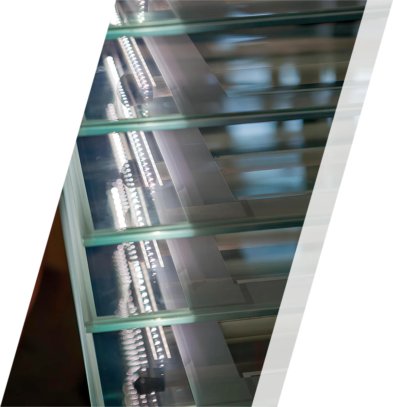 yalos glass technology produzione vetri led
